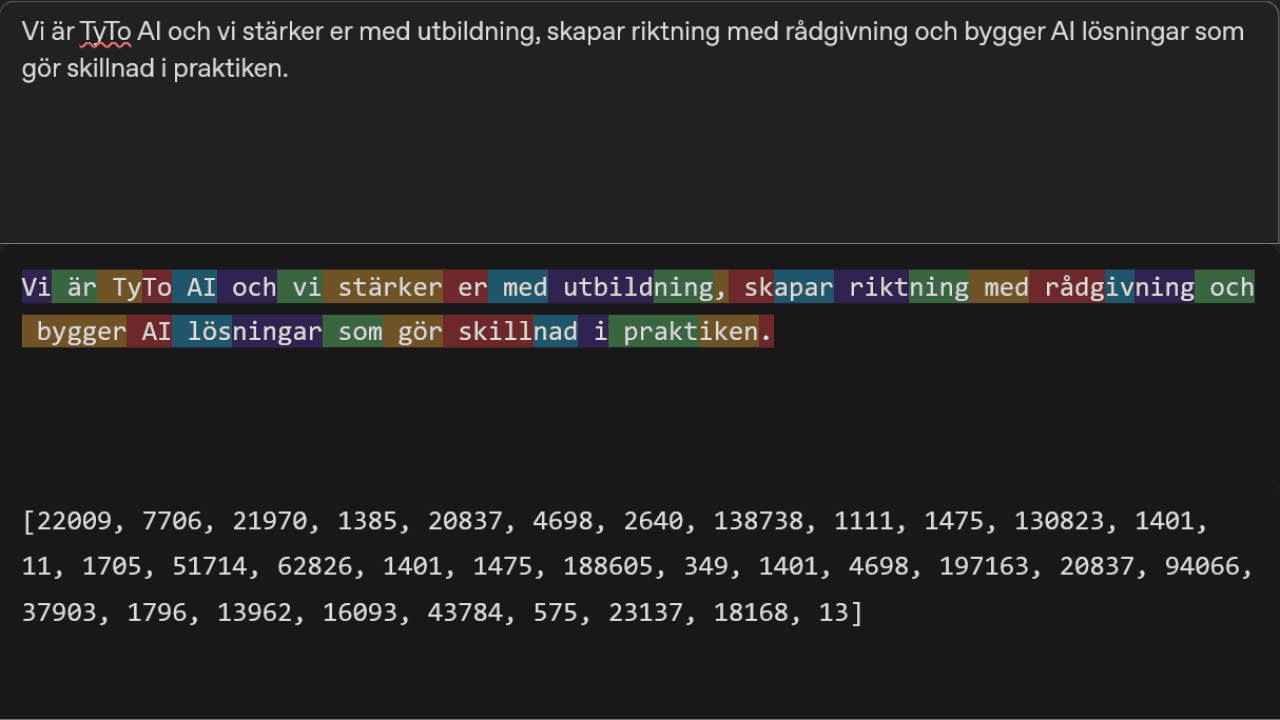 Vad är en tokenizer? Så delas text upp i tokens