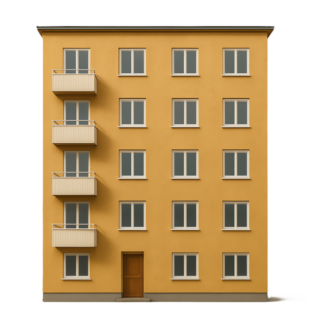 En server i en delad datahall